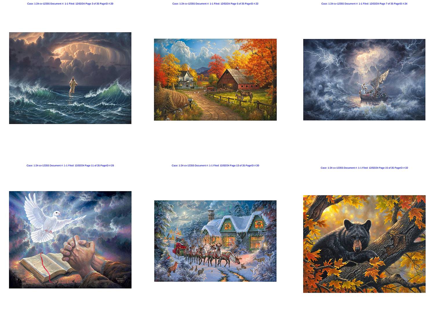 Abraham Hunter 版权画