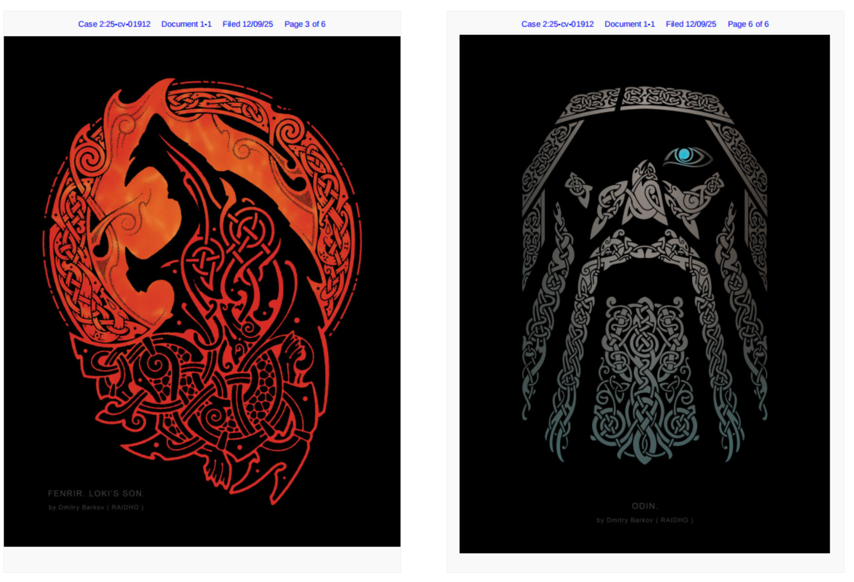 Dmitry 北欧神话版权