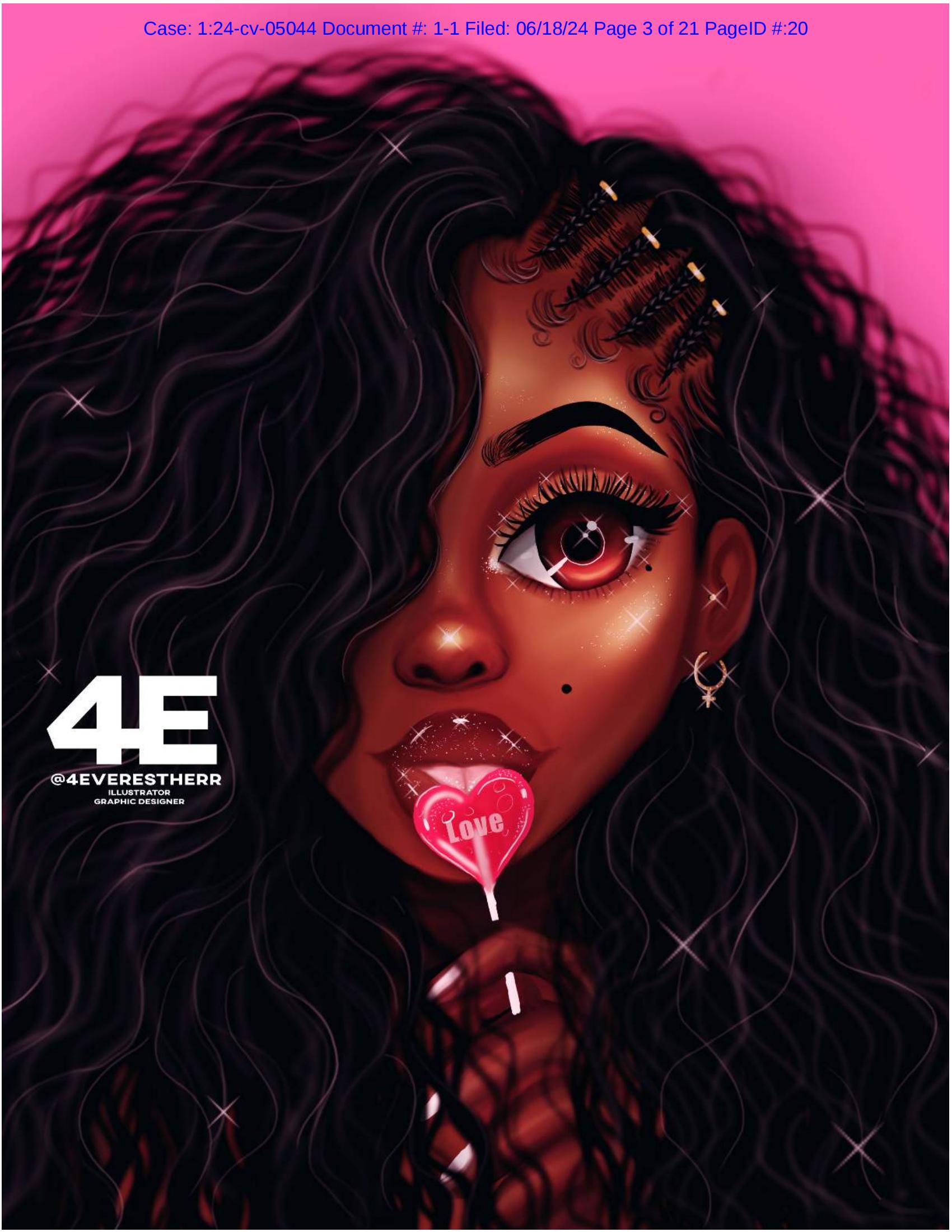 Esther Luntadila 版权画