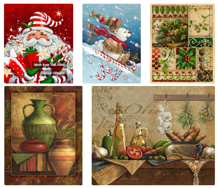 Janet Stever 水彩插画