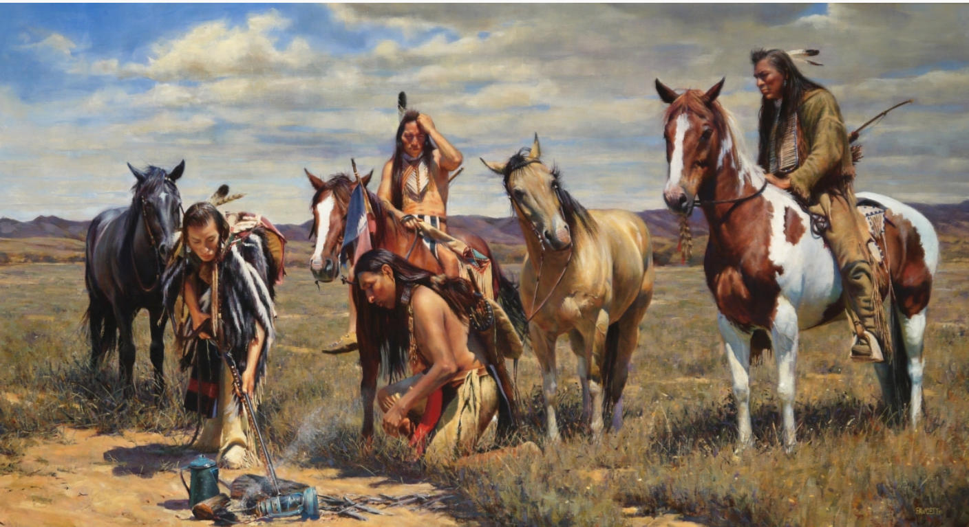 John 原住民题材绘画