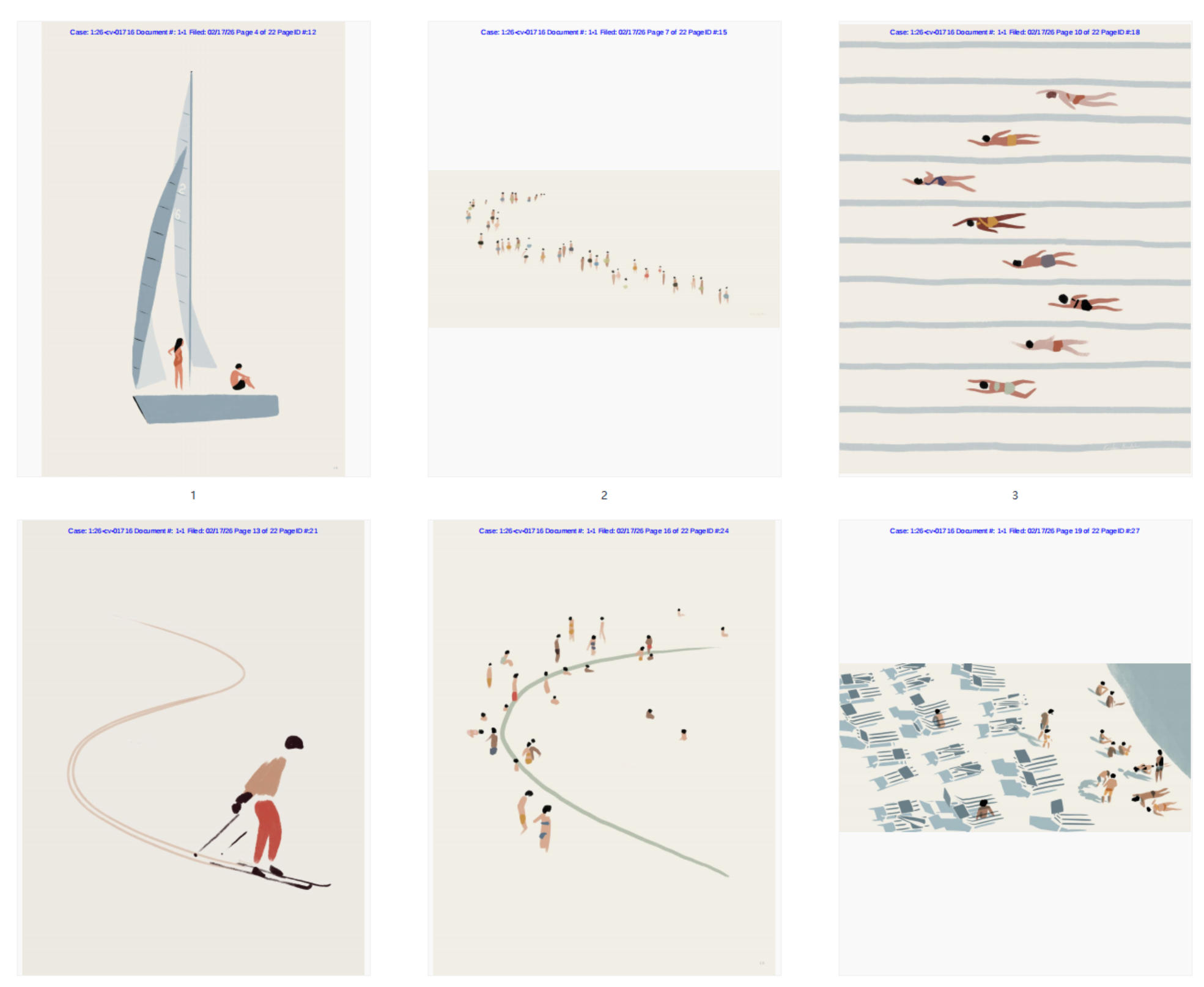 Kristen Marie Boydstun 极简插画