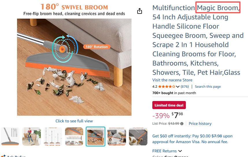 MAGIC BROOM 多功能扫帚