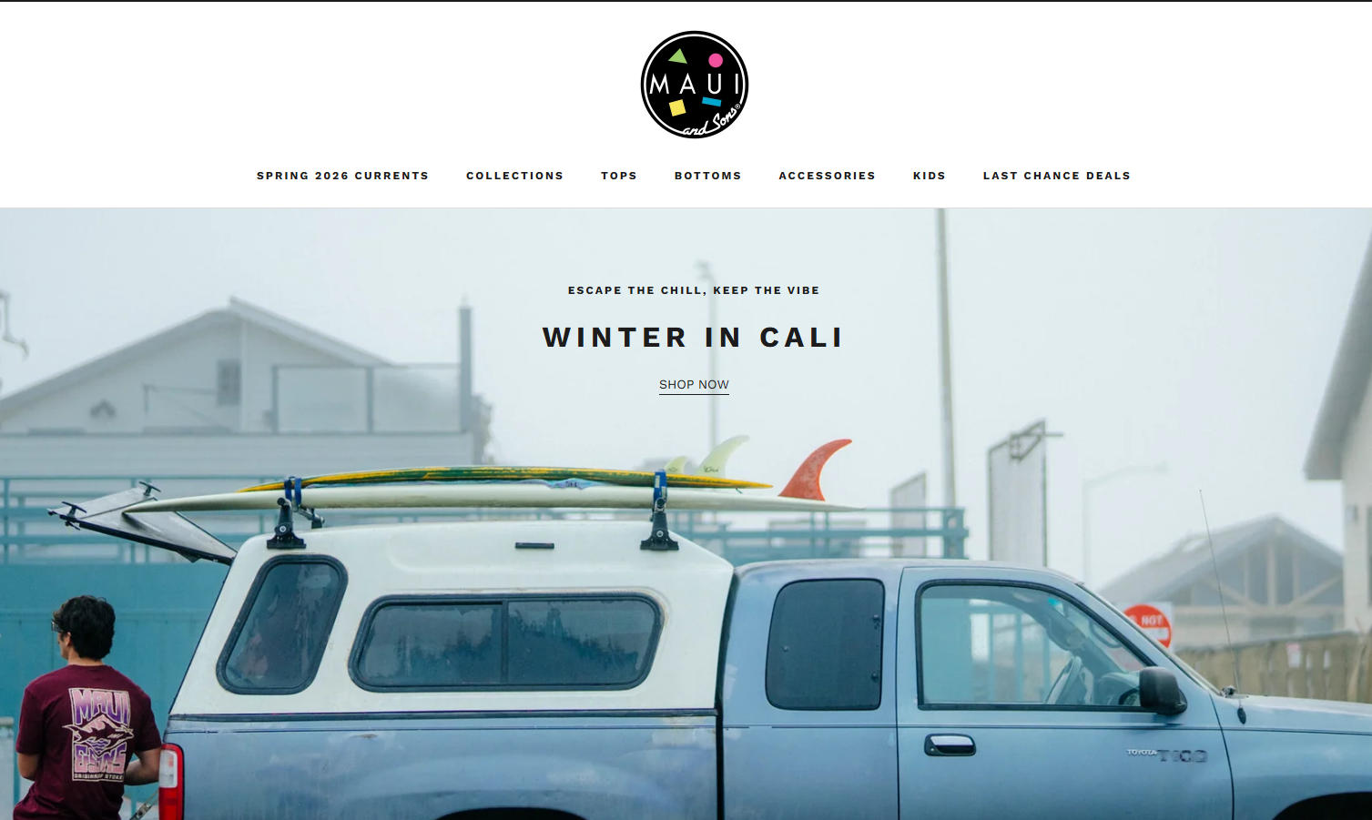Maui and Sons 服装品牌