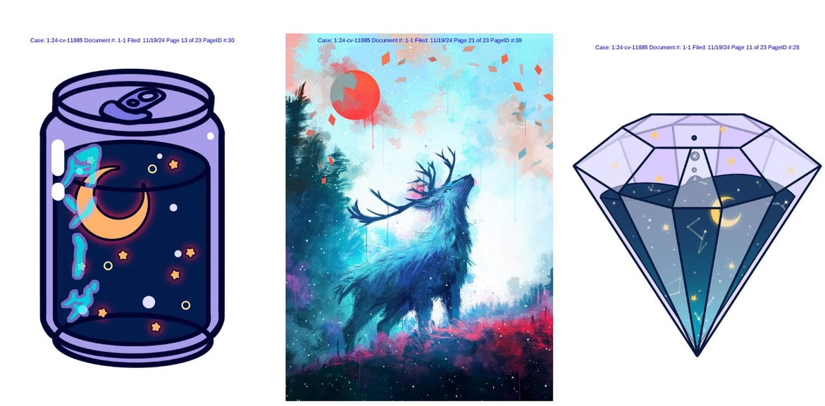 Ronald Kuang 版权画