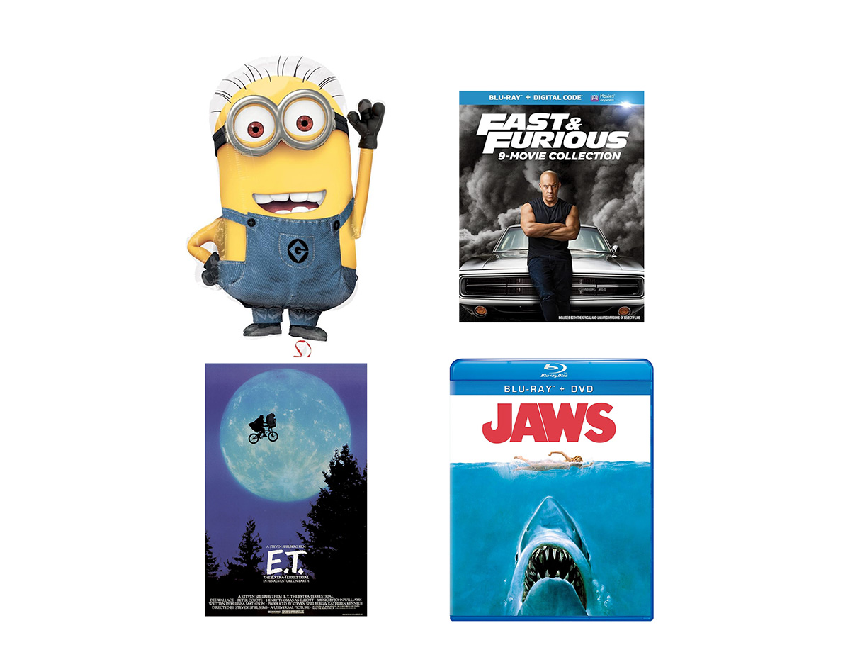 《小黄人》《速度与激情》《E.T.外星人》《大白鲨》