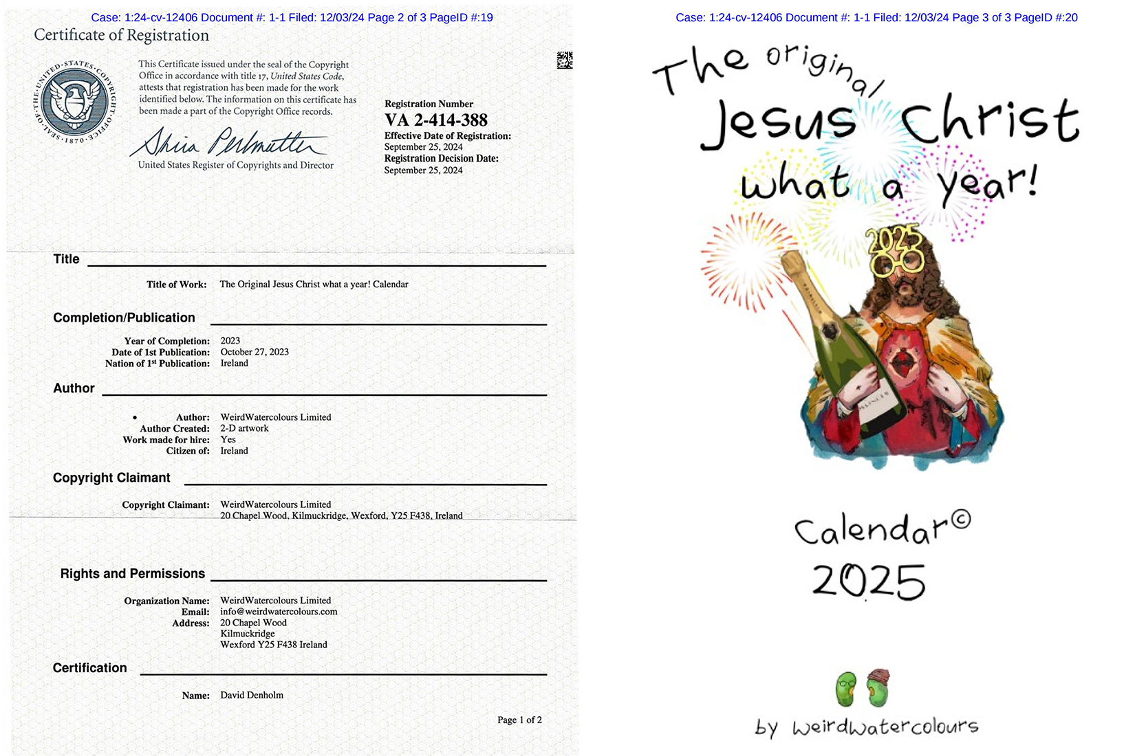 Weirdwatercolours 版权画